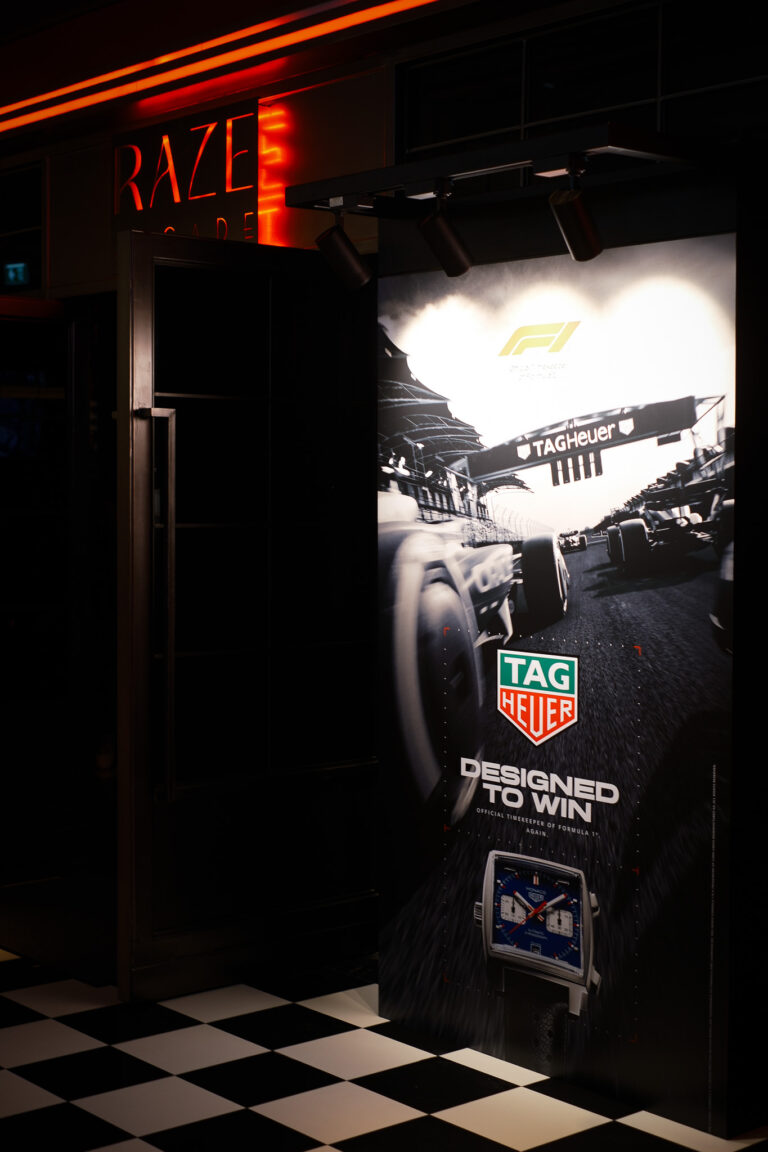 งาน Monaco Tag Heuer ที่ร้าน Race Arcade แนว Sport Bar ดูถ่ายทอด F1 Live