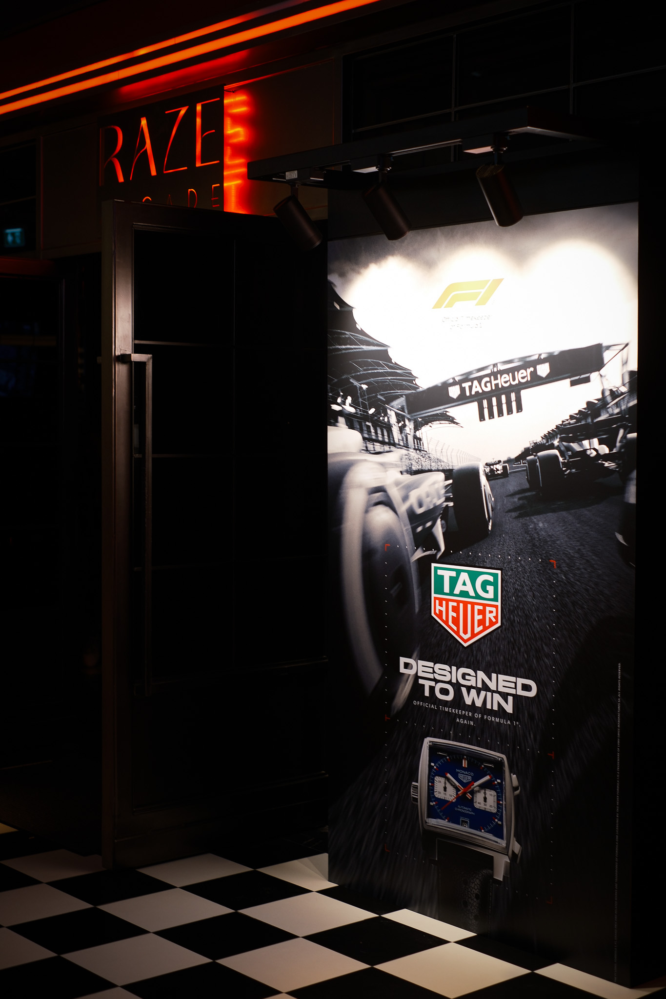 งาน Monaco Tag Heuer ที่ร้าน Race Arcade แนว Sport Bar ดูถ่ายทอด F1 Live