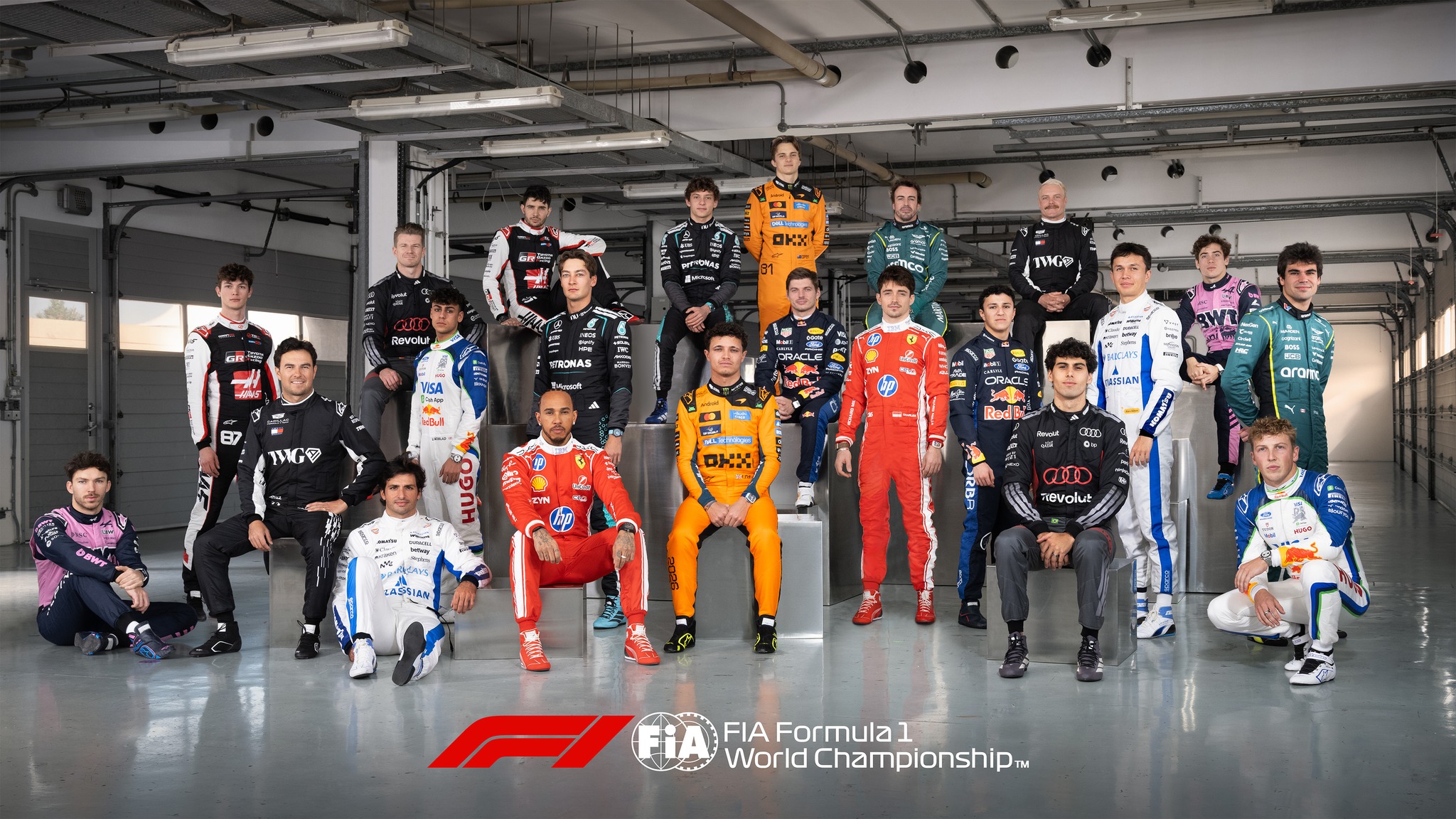 นักขับ F1 ปี 2026 Formula 1 Drivers