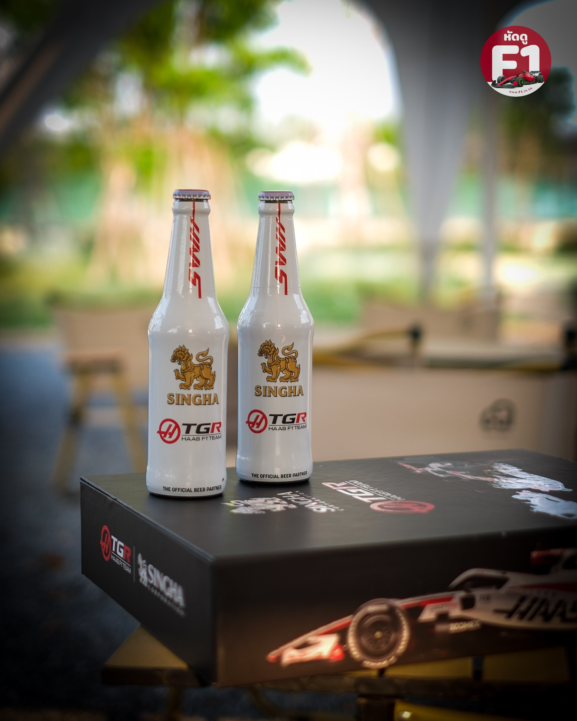 Singha Haas F1 ของที่ระลึกงานแถลงข่าว