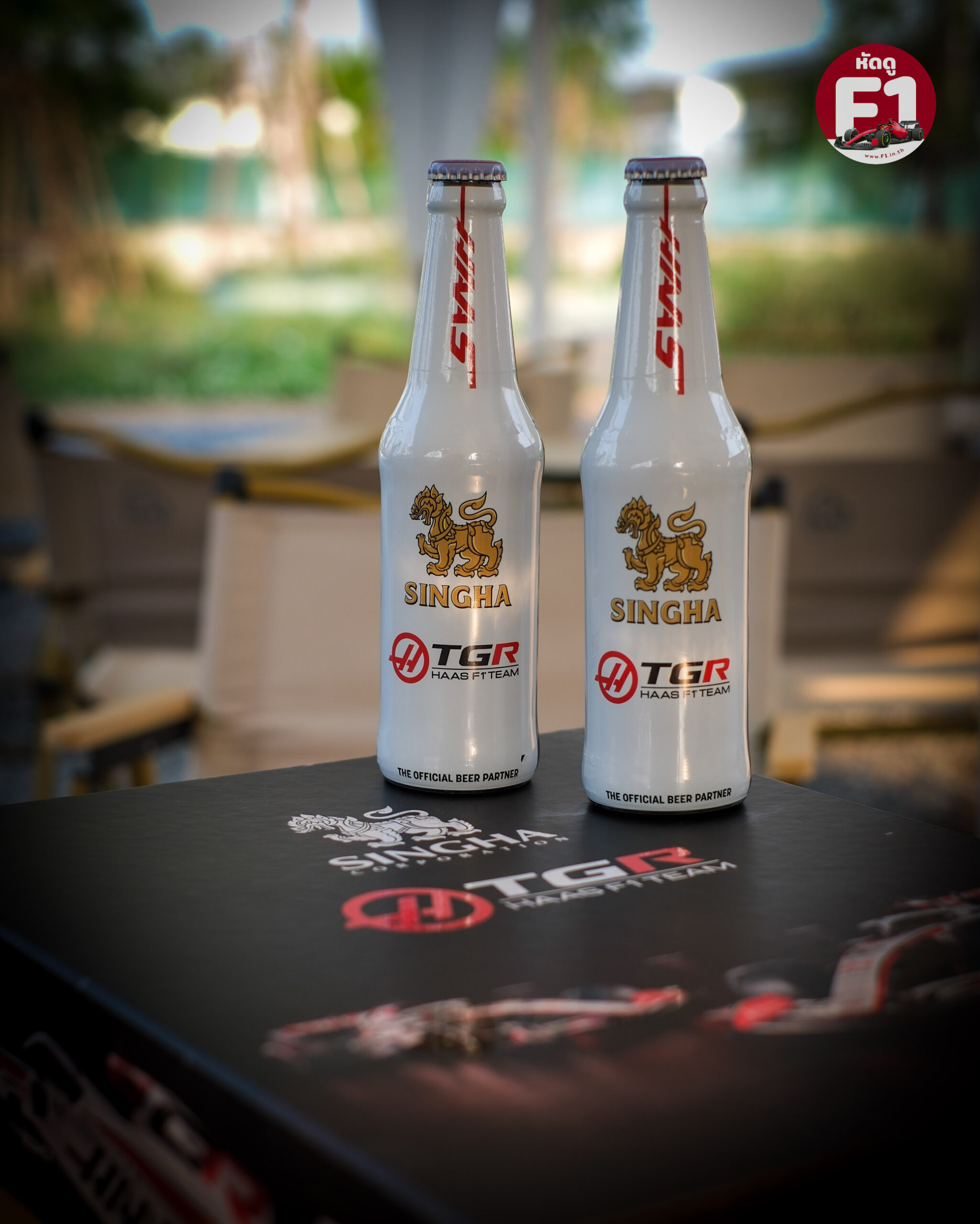 Singha Haas F1 ของที่ระลึกงานแถลงข่าว