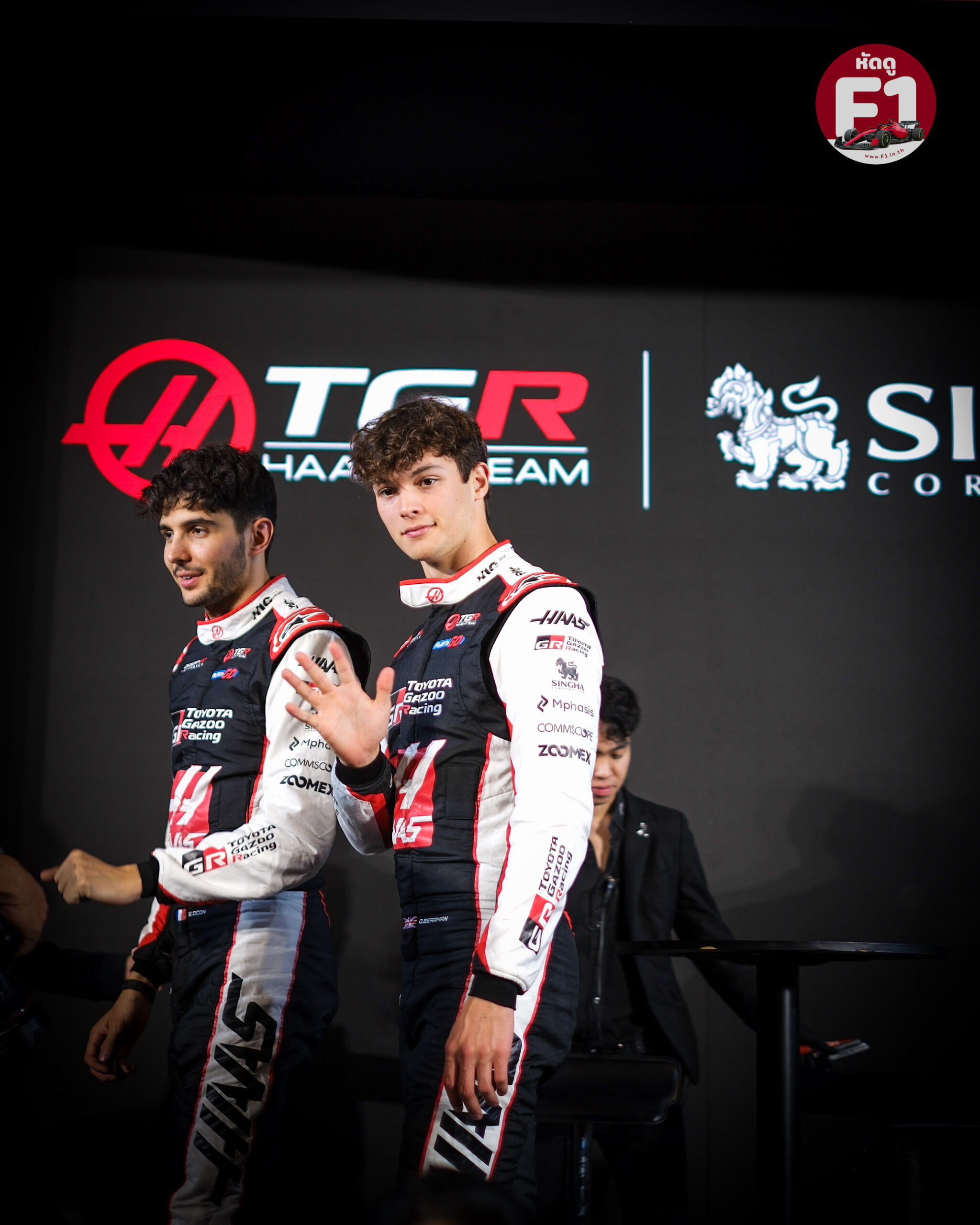 นักขับ F1 มาไทย Ocon กับ Bearman ทีม Haas งานสิงห์